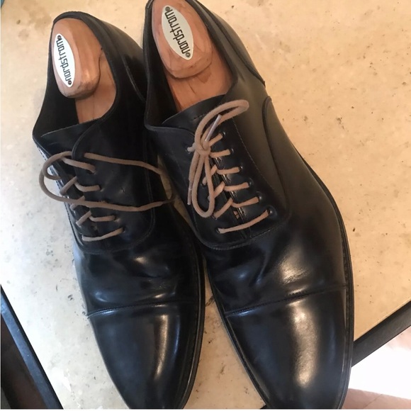 campanile shoes Oxford Wingtip Lace Up Size 12 Made In Italy - Picture 3 of 12